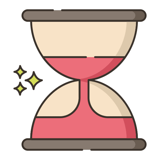 Hourglass waiting hourglass wait icon