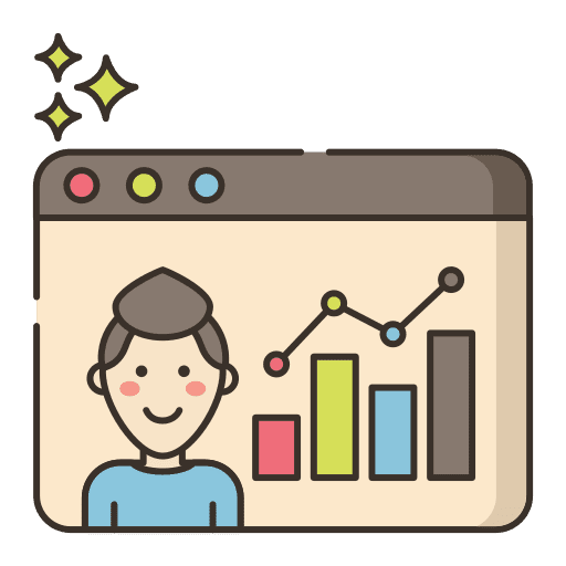 Kpi key performance indicator emphasis analysis icon