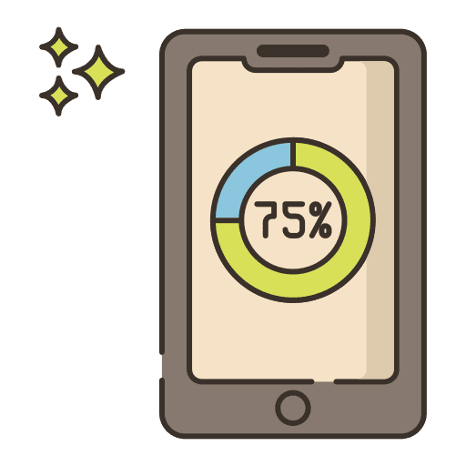 Monitoring software smartphone electronics tracking icon