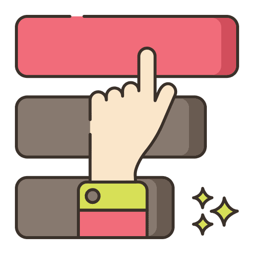 Prioritize prioritize workflow business and finance icon