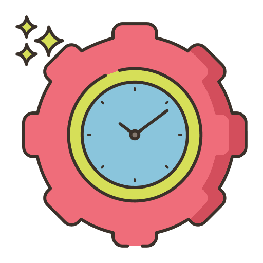 Productive productivity quality habit icon