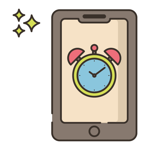 Tracking app productivity schedule timetable icon