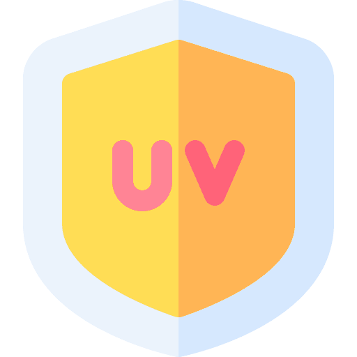 Uv protection sterilization summertime ui icon