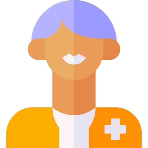 Man user professions and jobs professional icon
