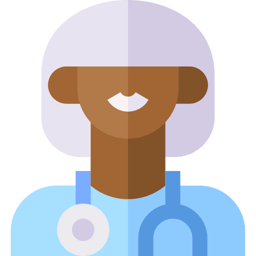 Woman health stethoscope short hair icon Woman health stethoscope short hair icon