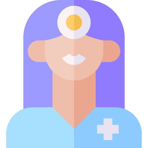 Woman head mirror professional caucasian icon Woman head mirror professional caucasian icon