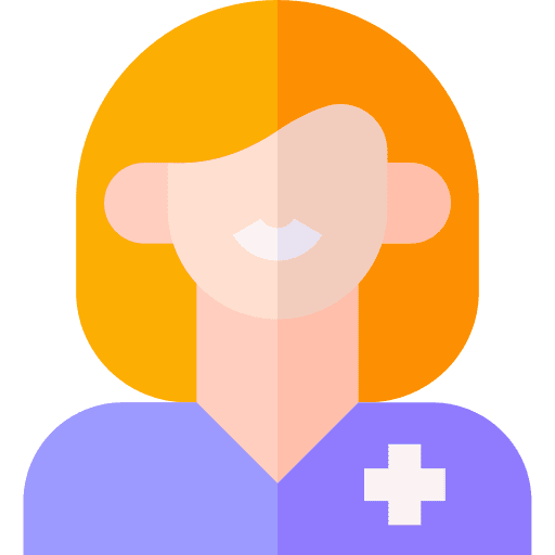 Woman nurse professional professions and jobs icon Woman nurse professional professions and jobs icon