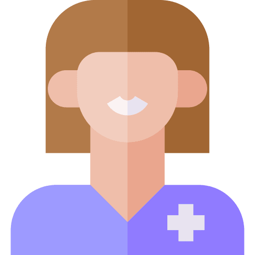 Woman professional user nurse icon Woman professional user nurse icon