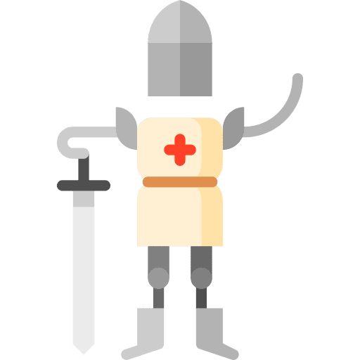 Knight knight medieval character icon