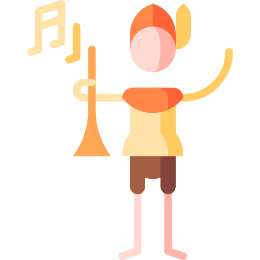 Minstrel people man medieval icon Minstrel people man medieval icon