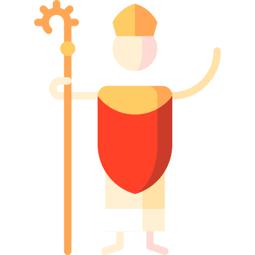 Bishop people medieval occupation icon Bishop people medieval occupation icon