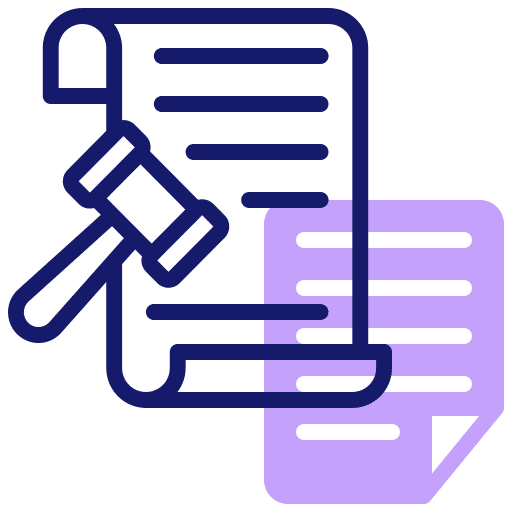 Law justice verdict miscellaneous icon