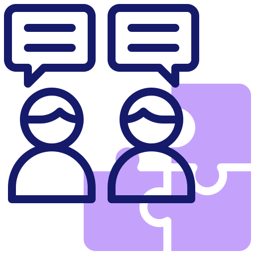 Colleagues group team users icon