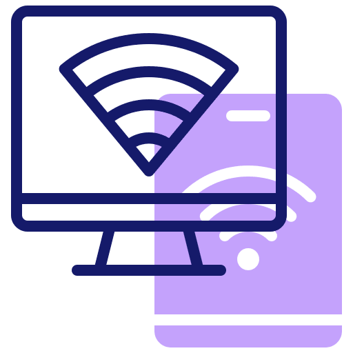 Computer monitor computer applications icon