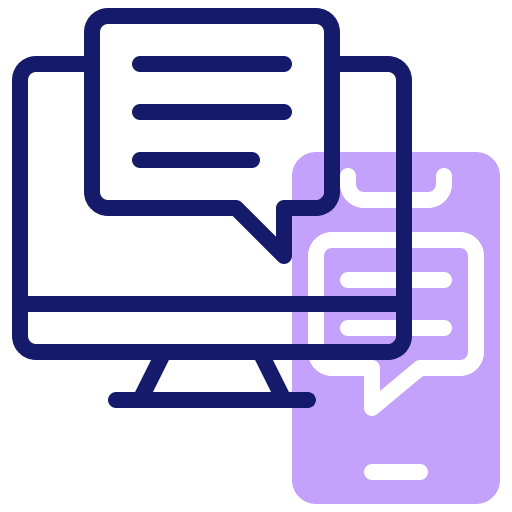 Communication message chat chat box icon