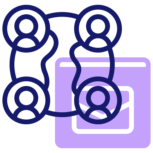 Teamwork network team user icon