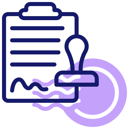 Legal paper legal file icon