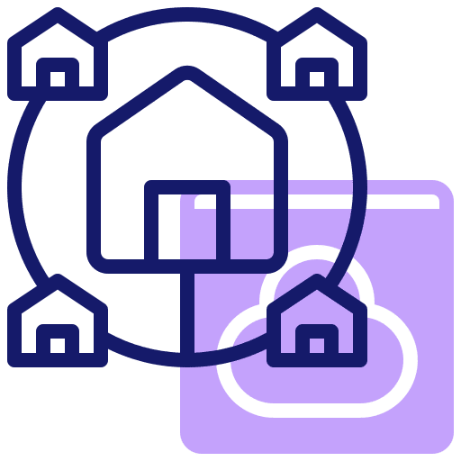 Network connection networking house network connection icon Network connection networking house network connection icon