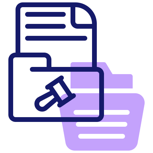 Folder office material folder data storage icon Folder office material folder data storage icon