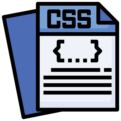 Css extension code document icon Css extension code document icon