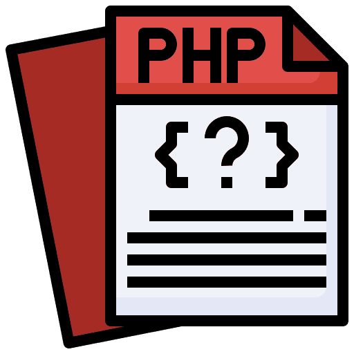 Php programming course format file icon Php programming course format file icon