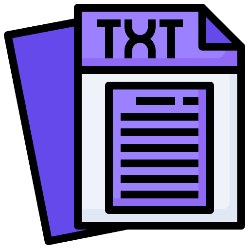Txt file digital txt file document icon Txt file digital txt file document icon