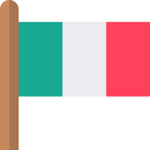 Flag country italy nation icon Flag country italy nation icon