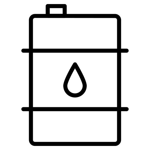Oil barrel fuel oil barrel tank icon