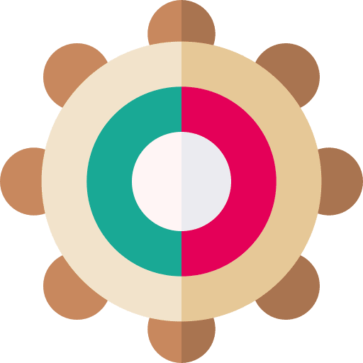 Tambourine percussion instrument tambourine music and multimedia icon Tambourine percussion instrument tambourine music and multimedia icon
