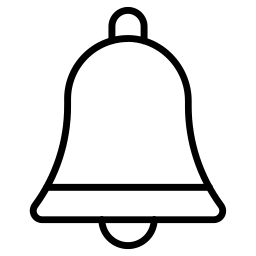 Bell ring alarm bell icon