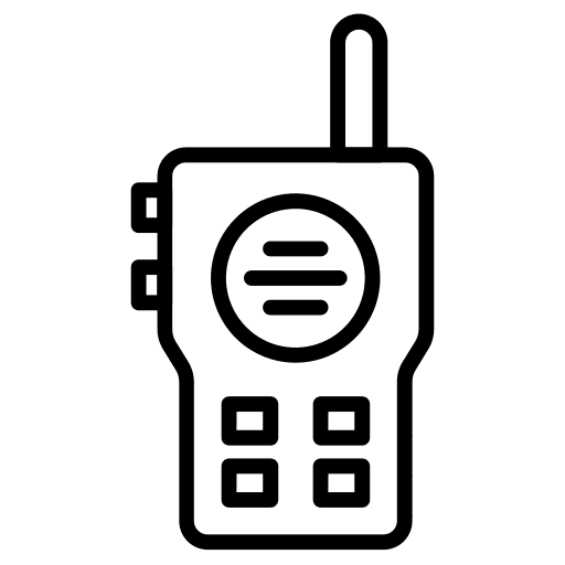 Walkie talkie walkie talkie technology communications icon