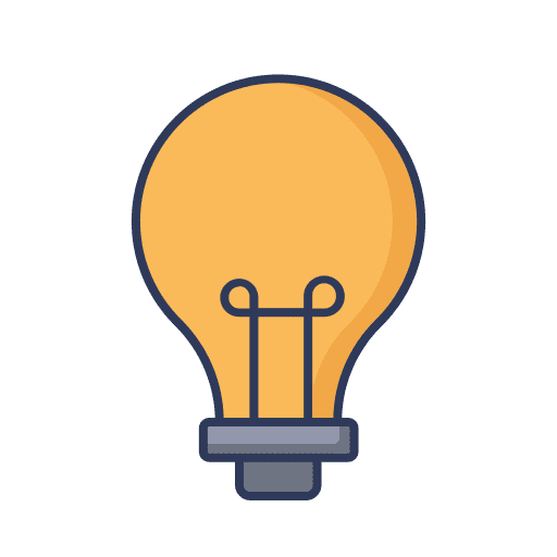 Light bulb light bulb creativity ui icon