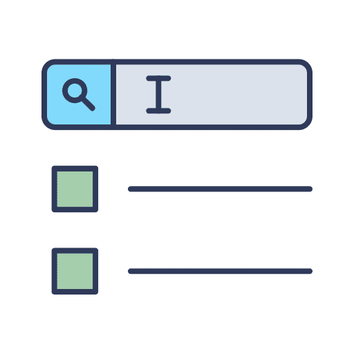 Search bar search bar digital services seo icon