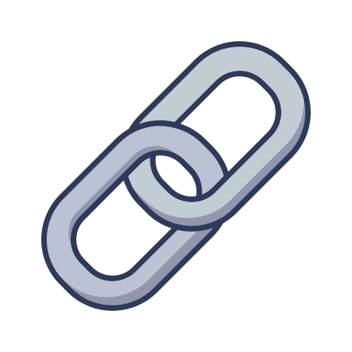 Url link connection reference icon