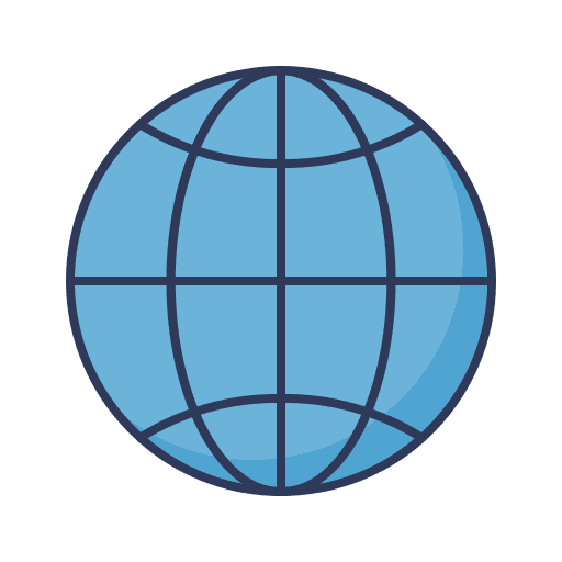 Globe worldwide globe earth grid icon Globe worldwide globe earth grid icon