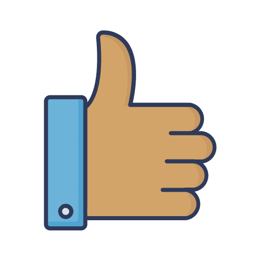 Like thumbs up approve ui icon Like thumbs up approve ui icon
