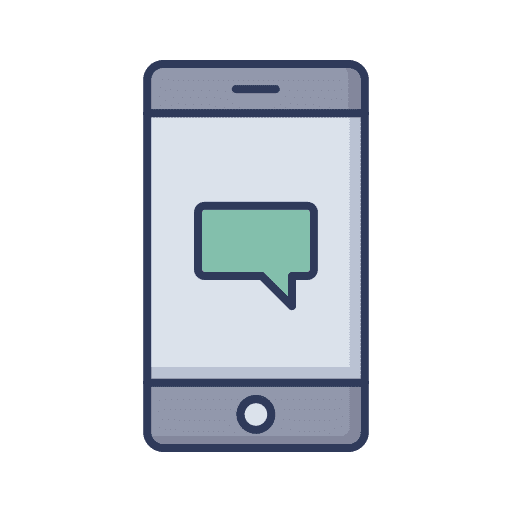 Mobile phone message mobile phone speech bubble icon Mobile phone message mobile phone speech bubble icon
