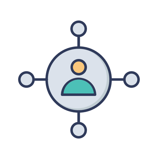 Networking networking link organization icon Networking networking link organization icon