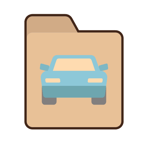 Car database automotive car icon