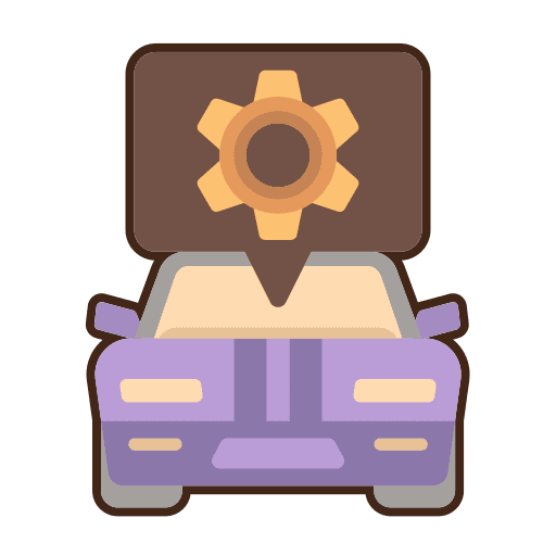 Car options ecommerce order icon