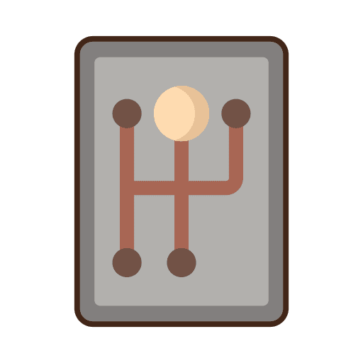 Transmission automobile car transmission icon