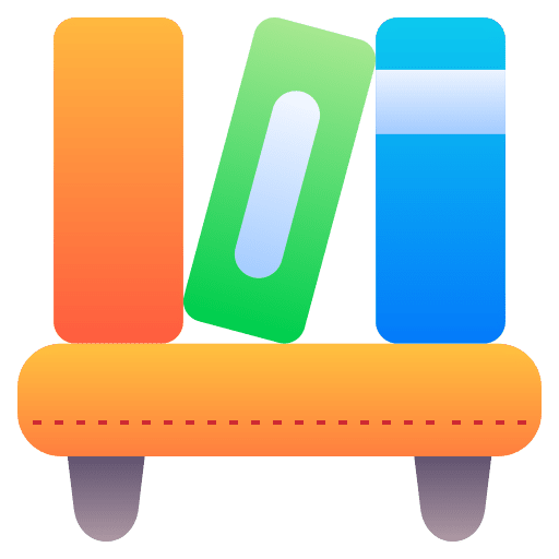 Library furniture and household bookcase library icon Library furniture and household bookcase library icon
