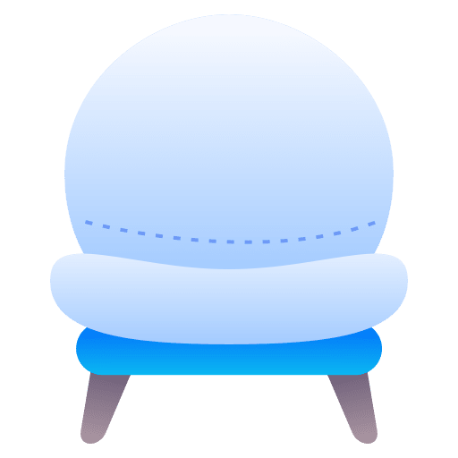 Modern chair furniture and household modern chair comfortable icon