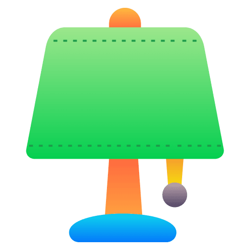 Table lamp lamp light table lamp icon