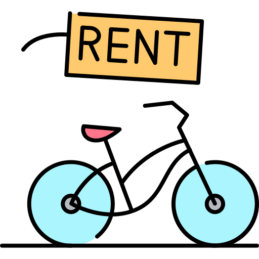 Bicycle bicycle transportation rental icon Bicycle bicycle transportation rental icon