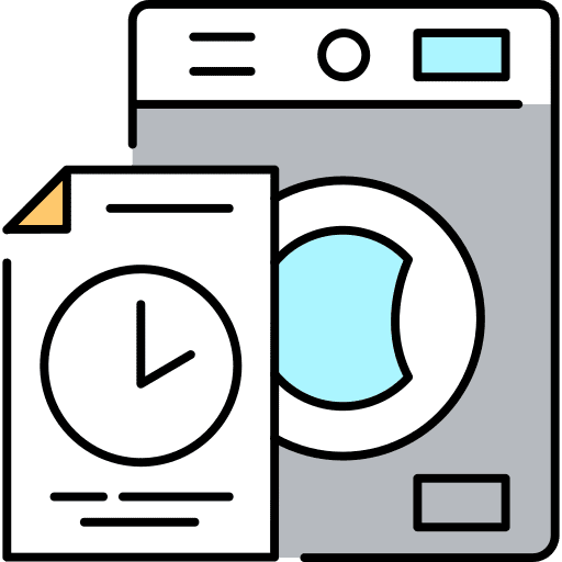 Washer washer construction and tools rental icon Washer washer construction and tools rental icon