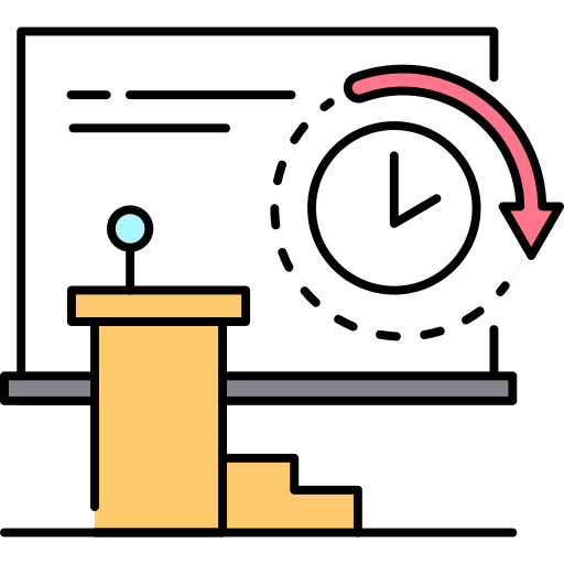 Presentation rental business and finance hall icon Presentation rental business and finance hall icon