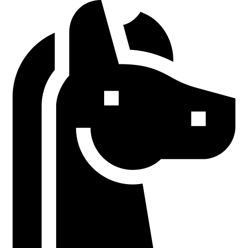 Horse fauna zoology equine icon