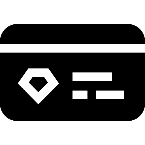 Credit card money payment luxury icon