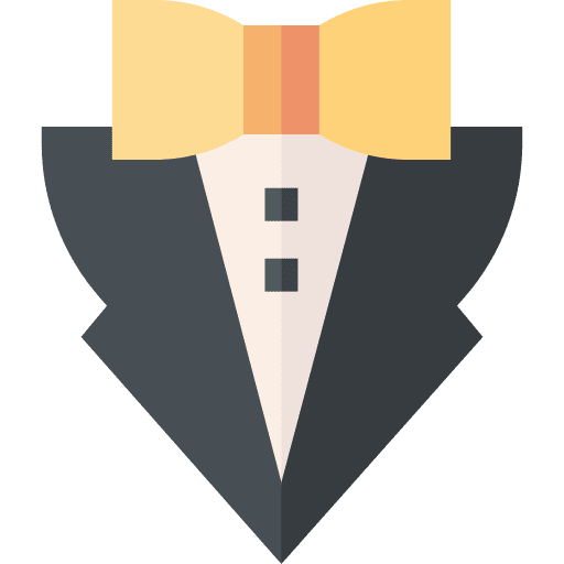 Tuxedo clothing masculine clothes icon